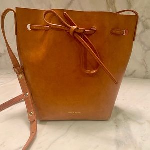Mansur Gavriel mini bucket bag leather authentic